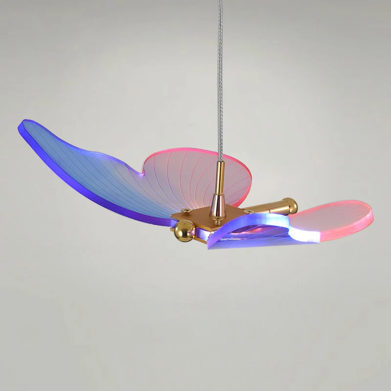 

Современные Настенные светильники с бабочками, прикроватные бра для спальни, светильник для гостиной, прохода, ресторана, подвесной светил...