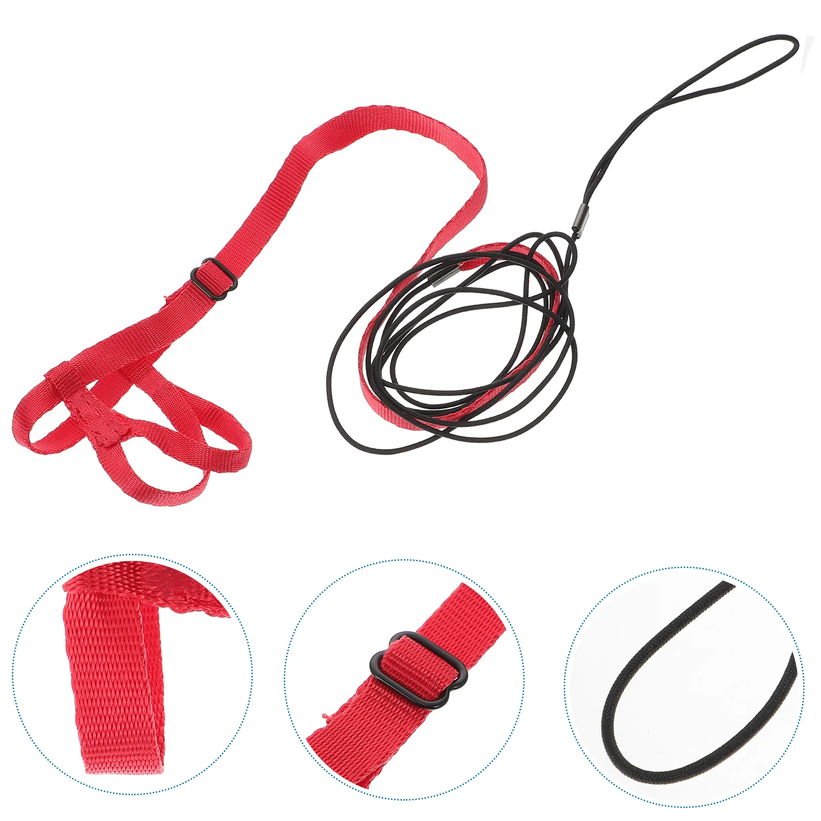 

1PC Harness Leash Adjustable Safe Portative Leash Suit for Outdoor Birds Parrots Pets