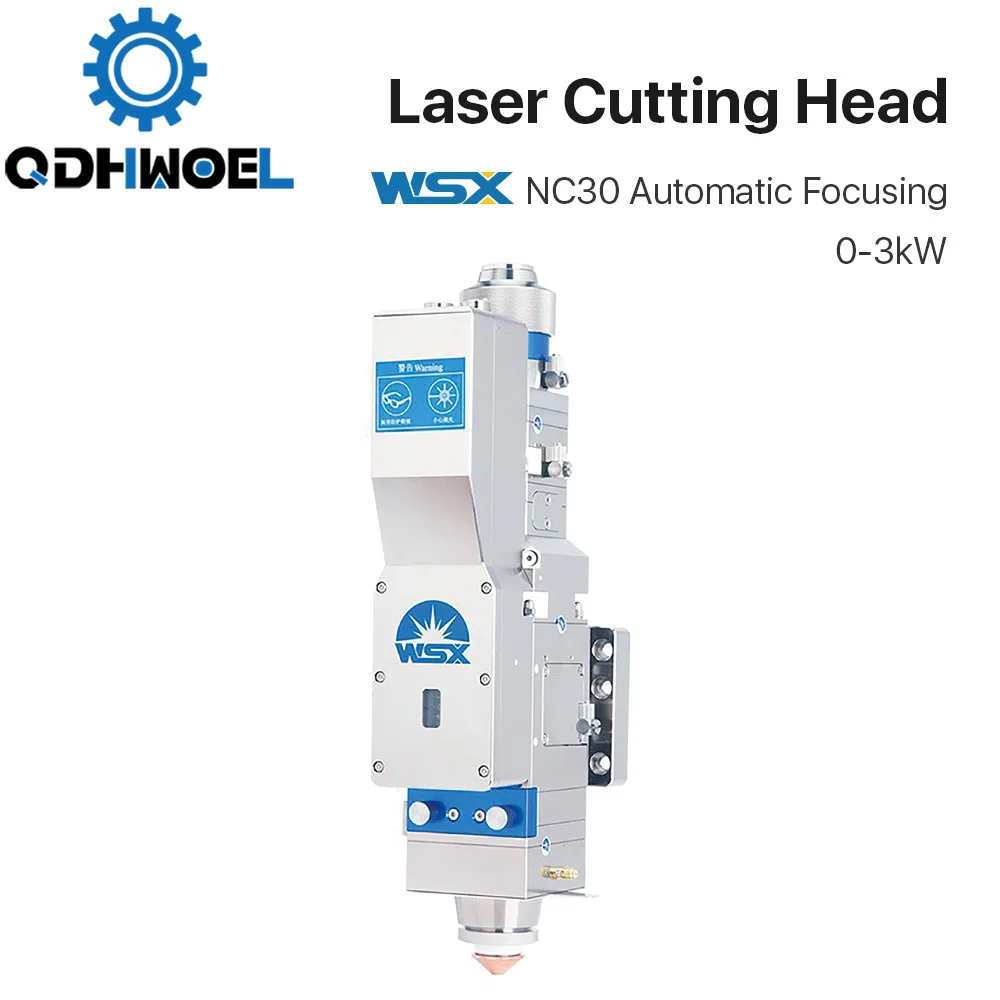 

WSX 0-3KW Automatic Focusing NC30 Fiber Laser Cutting Head Max Laser Power 3000W for Metal Cutting