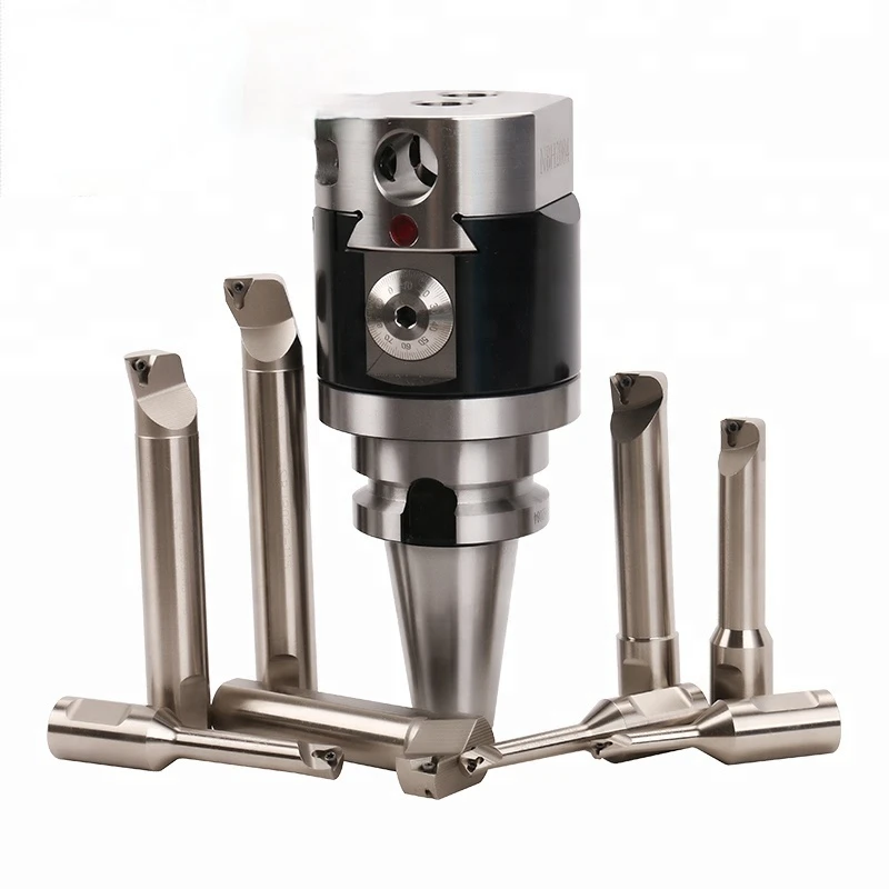 

Adjustable Fine boring tools High Precision BT40-NBH2084 Boring Head Set