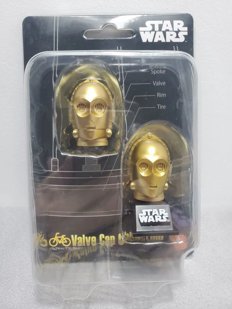 Коллекция колпачков-клапанов из Звездных войн Disney мандалор черный воин