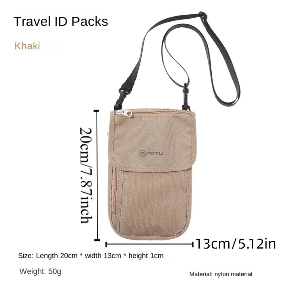 Дорожные аксессуары дорожный кошелек нейлоновый держатель для билетов паспорта