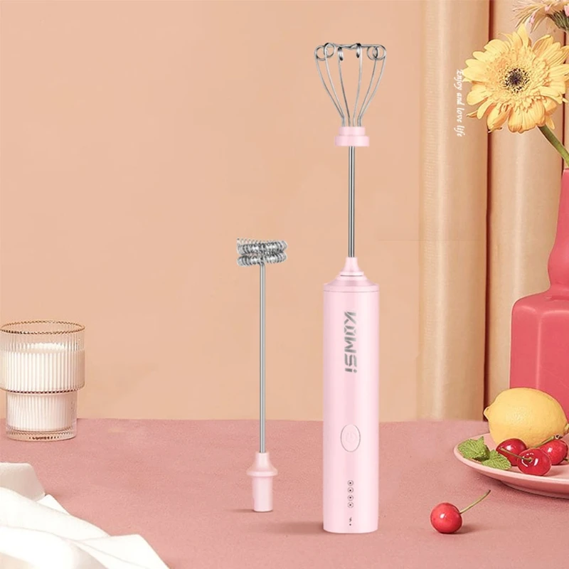 D0AB Electric Egg Beater мини-микшерный смеситель 2 Pcs смешивающие стержни перезаряжаемые