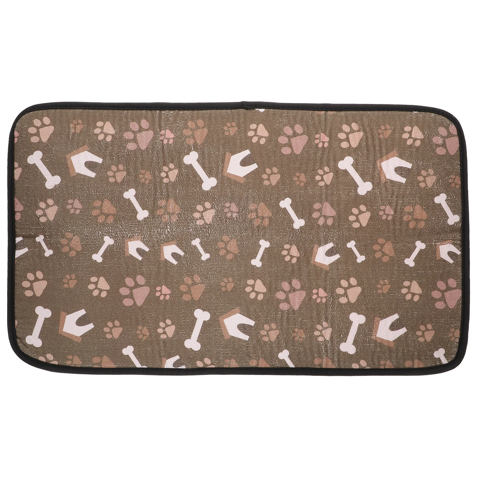 

Mat Bowlpet Dog Cat Feeding Placemat Puppy Water Insulated Reusable Thick Floor Cushion Accessory Practicalhousehold Convenient