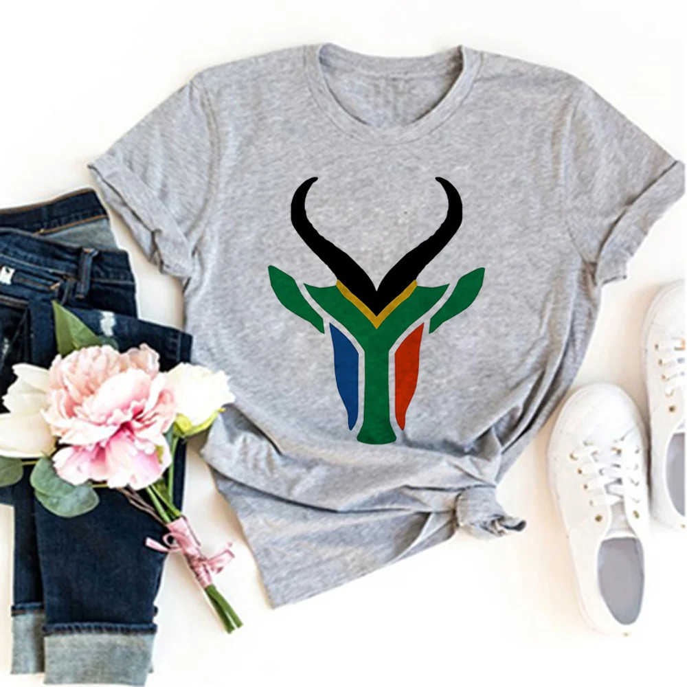 

Африканская Футболка женская уличная одежда Топ Женская забавная одежда с графическим аниме