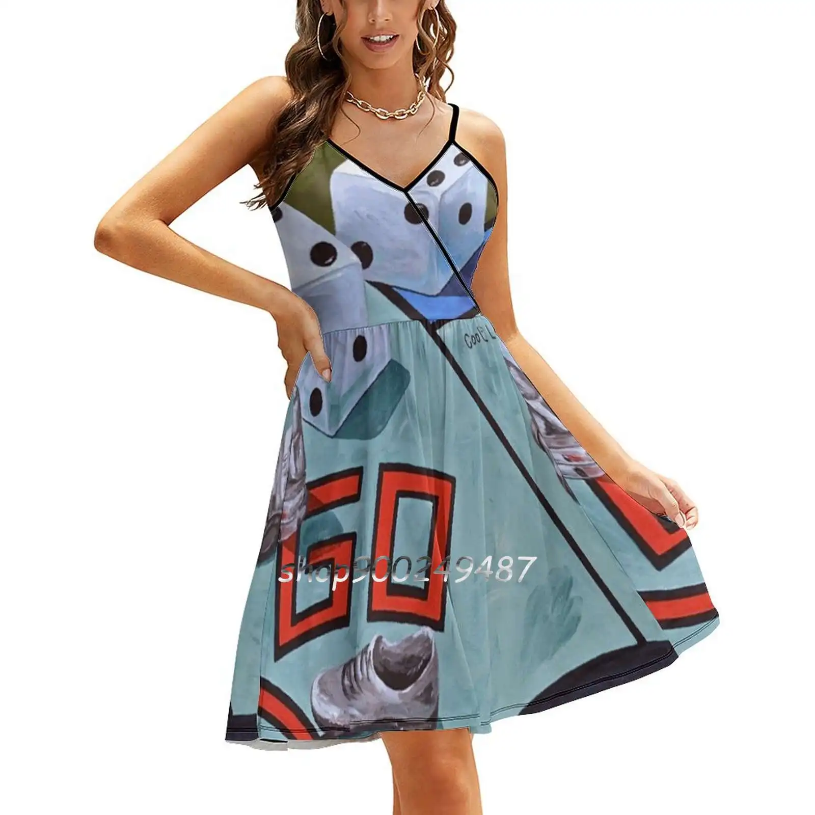 

The 19Th Hole New Summer Cut Sexy Dresses Ladies Club Wear Party Sundresses Golf Kids Games Old Games Old Toys
