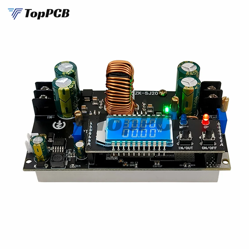 

300W 20A MPPT Solar Charging Power Supply Module Auto Step Up Down Buck Boost Converter Charger LED Driver Voltage Regulator
