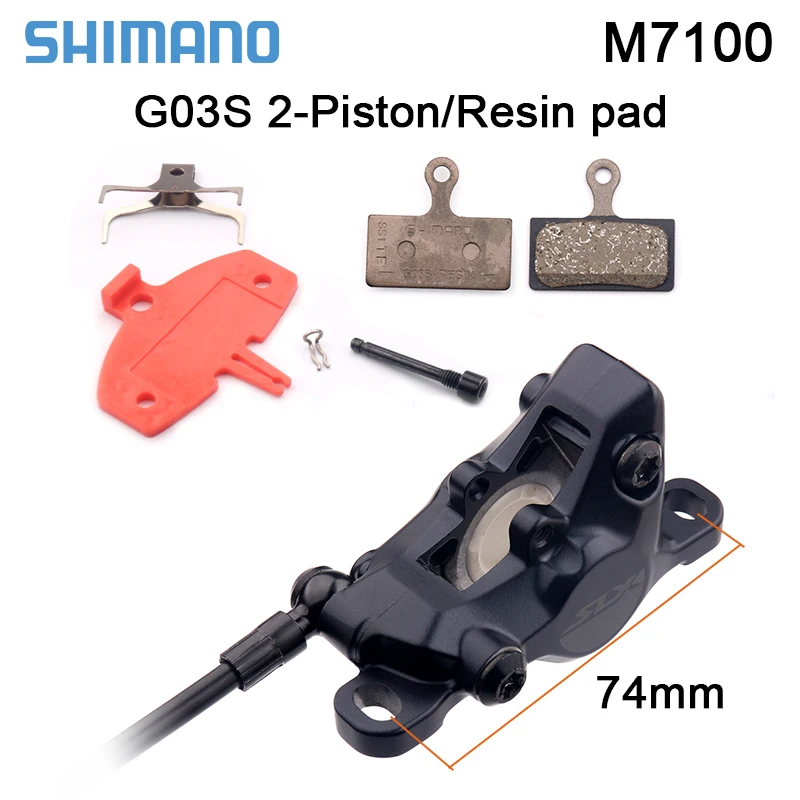 Shimano Deore XT M8100 Hydraulic Brake ICE Tech SLX M7100 M6100 MTB Brakes Left Right 900/1600mm Mountain Bicycle Disc |