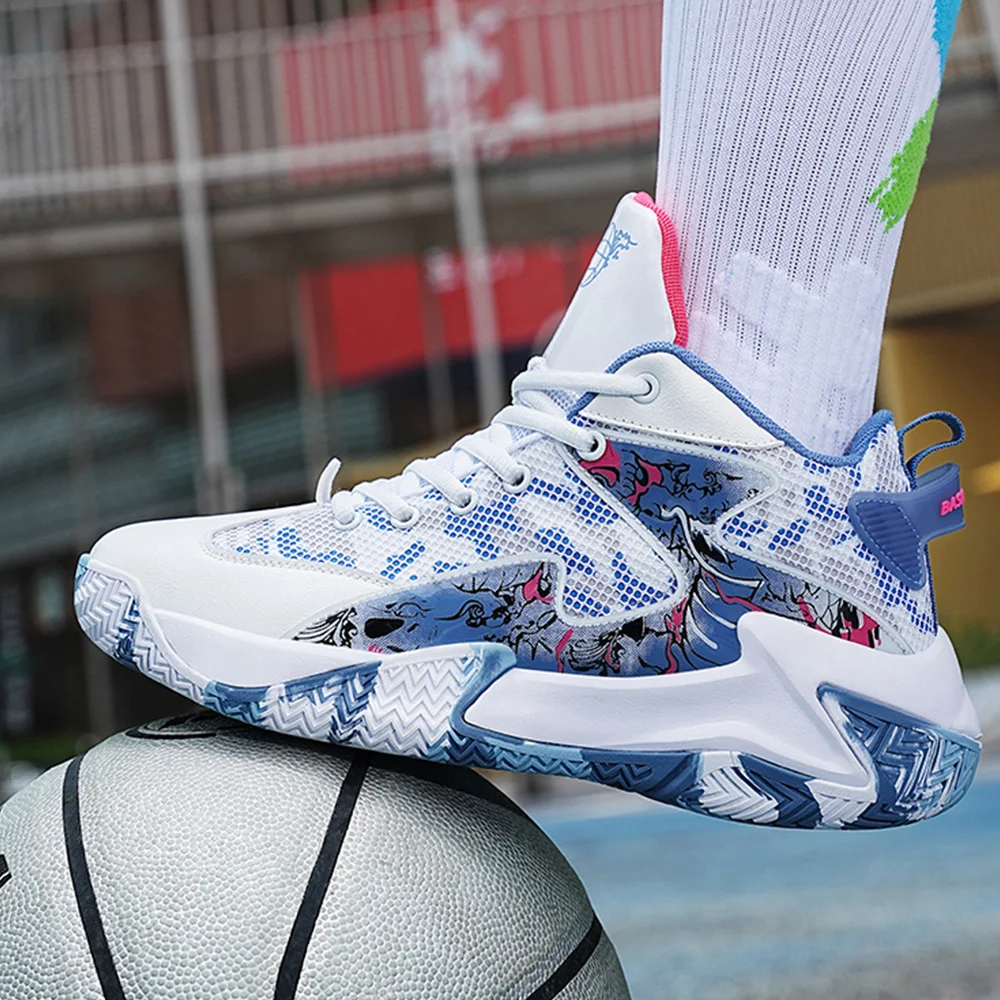 2023 New Arrival Lightweight Basketball Shoes Breathable Confortable Sports Shoes Unisex Training Athletic Sneakers Men Women