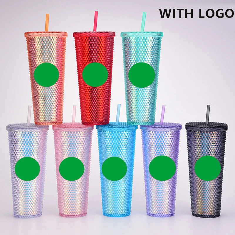 

Durian Cup With Logo Diamond Studded Cup Water Mups Tumbler With Straw Double Wall For Tea Or Coffee Mug Copo Stanley Beer Cups