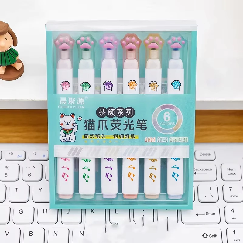 

Маркеры Kawaii Cat Claw Anowee 6 цветов