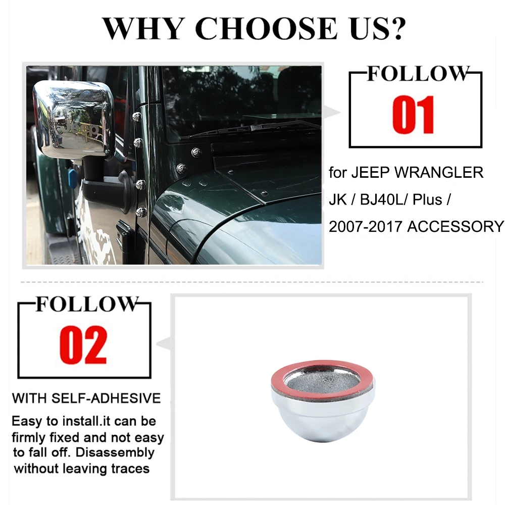 Автомобильная Передняя и задняя крышка на лобовое стекло для Jeep Wrangler JK 2007-2017