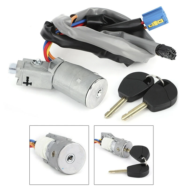 Автомобильный ключ зажигания автоматический замок стартовый переключатель с 2