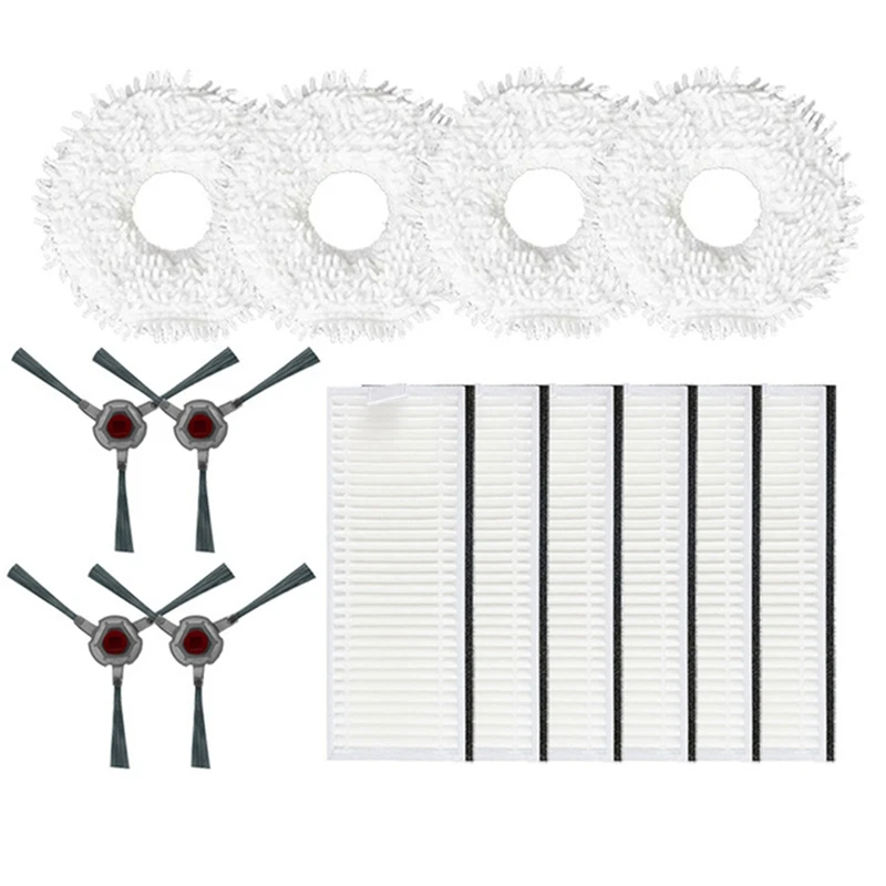 

Suitable For ECOVACS Deebot N9+ Floor Sweeping Robot Replaceable Accessories Filter Screen Edge Brush Cleaning Cloth