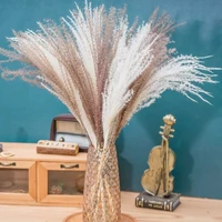 30pcs pampas grass natural dried flowers bouquet wedding christmas decoration hay for party birthday bohemian home decor