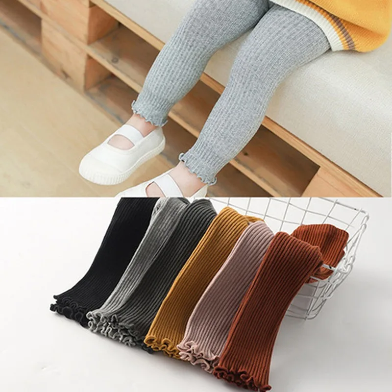 

Kid Leggings Girls Winter Warm Pantyhose Cotton Infant Baby Toddler Newborn Boys Solid Casual Stockings Children for 0-5Years