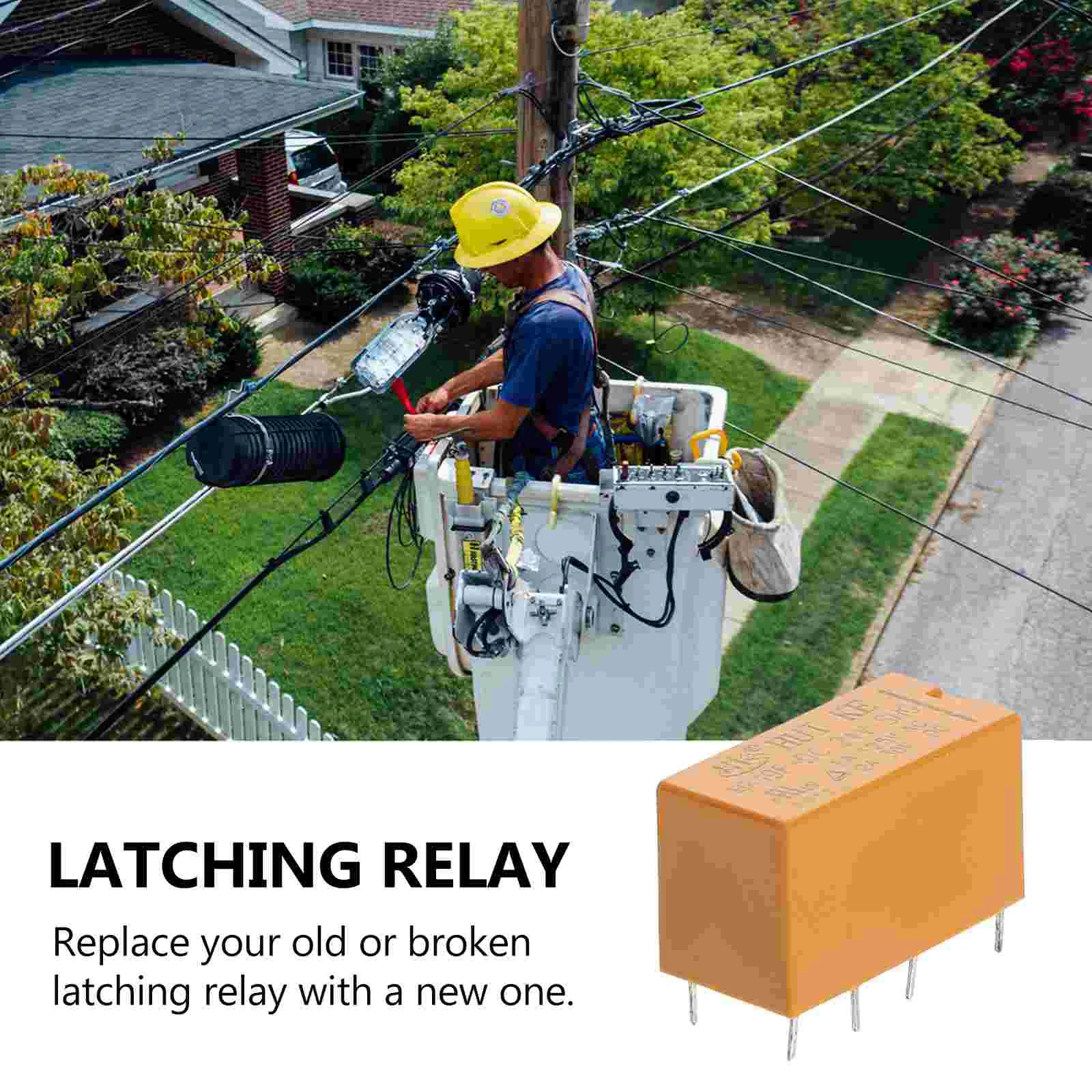 10 шт. 24 В реле напряжения DPDT модуль для замены электроники DIY с фиксацией