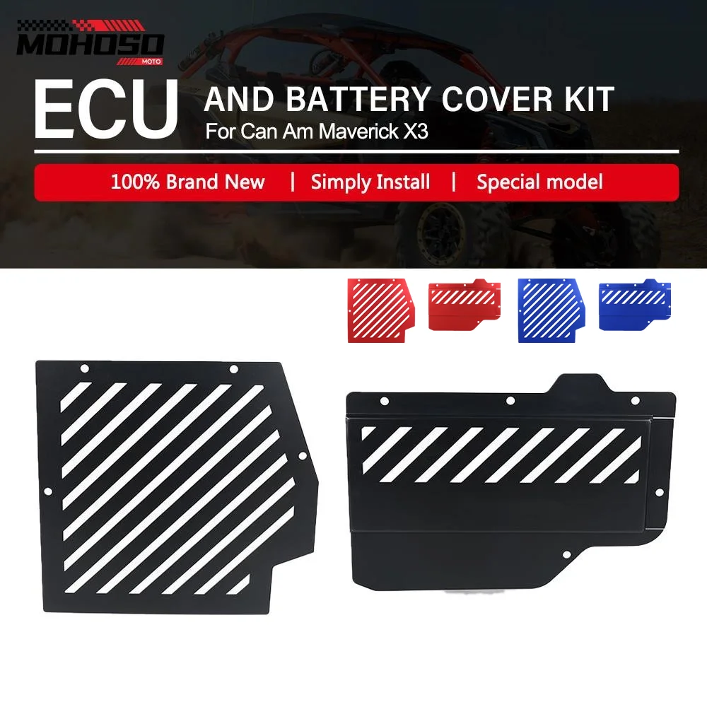 

ECU And Battery Covers Kits For Can Am Maverick X3 4x4 XMR/4x4 XRC/Max 4x4 Turbo DPS 2018 2019 2020 UTV Replacement Accessories