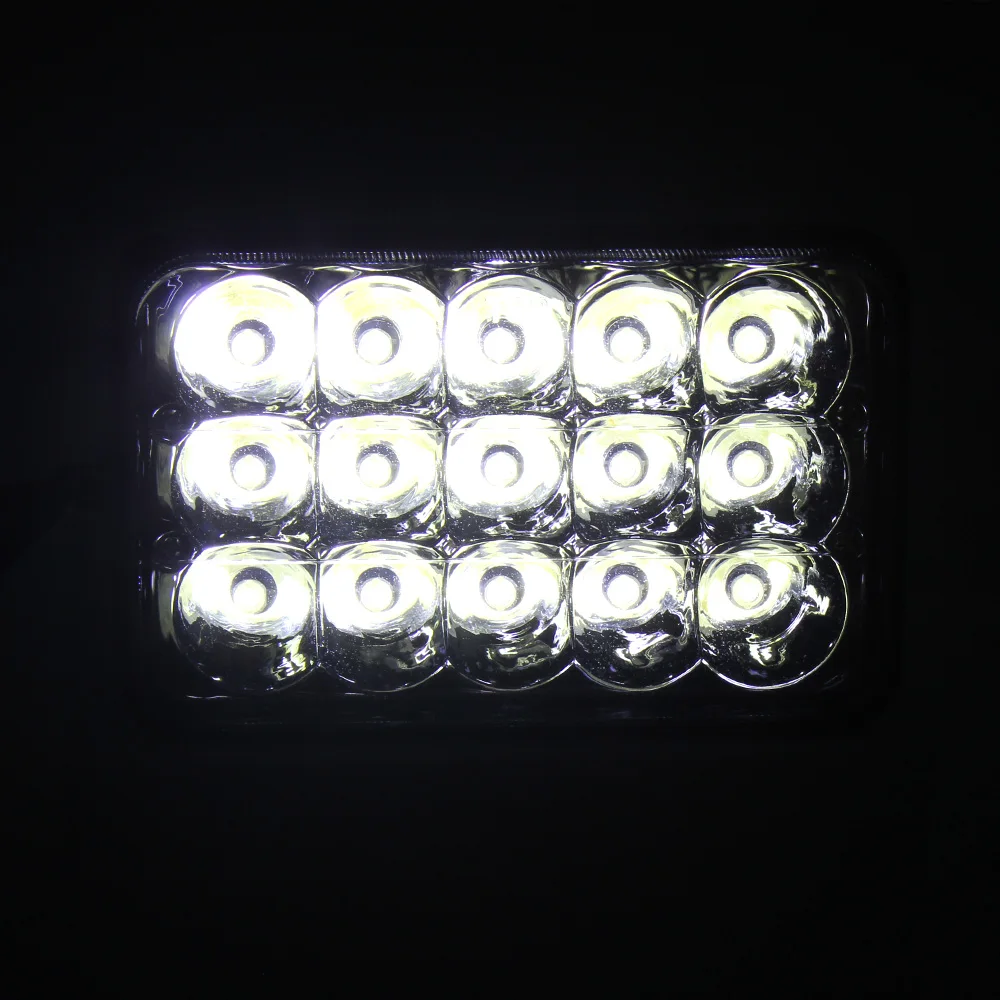 AUKMA 4x6-дюймовая светодиодная фара дальнего/ближнего света замена H4651 H4652 H4656 H4666 H6545