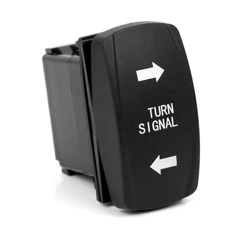 

Turn Signal Rocker Switch LED for RV Vehicle Off-Road Pickup Tractor Boat Motorcycle 4Pin Universal Switch