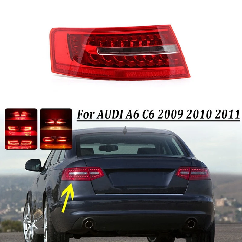 Внешний фонарь заднего стоп-сигнала для A6 C6 Sedan 2009 2010-2011