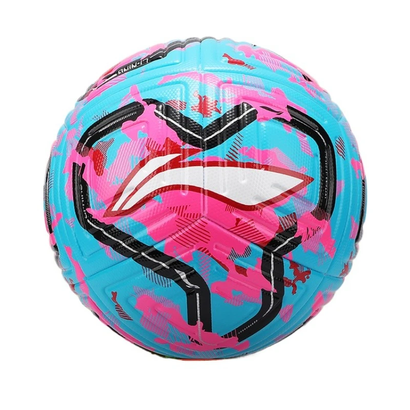 Фото Li-Ning LFQK717 Официальный футбольный мяч размера 5. — футбольный мяч FIFA Quality с высокоэластичным пузырем из ТПЭ, износостойкой поверхностью ТПУ. №4