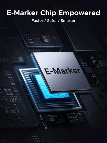 UGREEN USB-C кабель 240 Вт с цифровым дисплеем PD3.1 Type-C шнур для ноутбука MacBook iPhone 17 Samsung S25 Xiaomi зарядное устройство быстрое