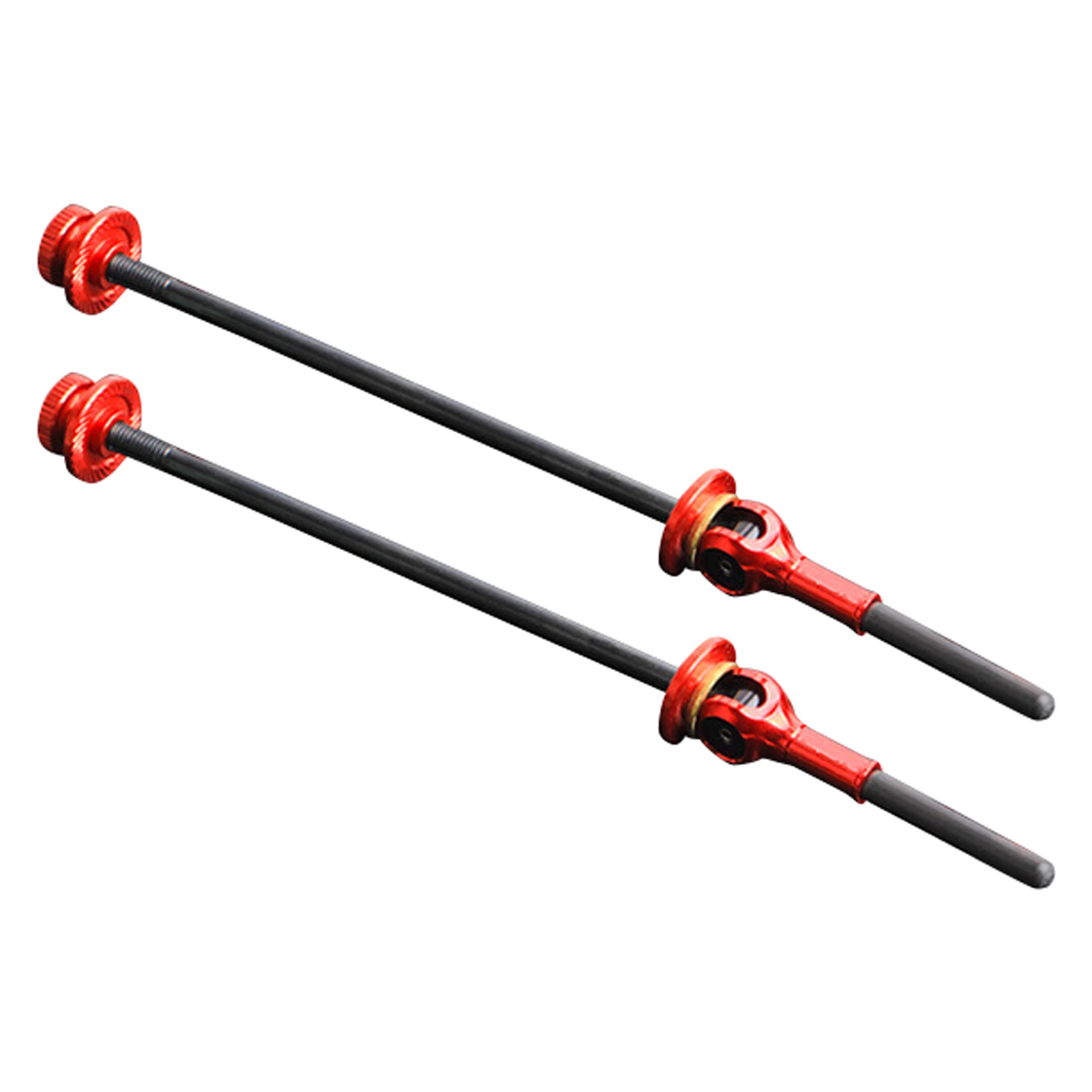 

2pcs Cycling Titanium Alloy Wheel Hub Easy Install Professional Mountain Bike Durable Outdoor Universal Quick Release Skewer
