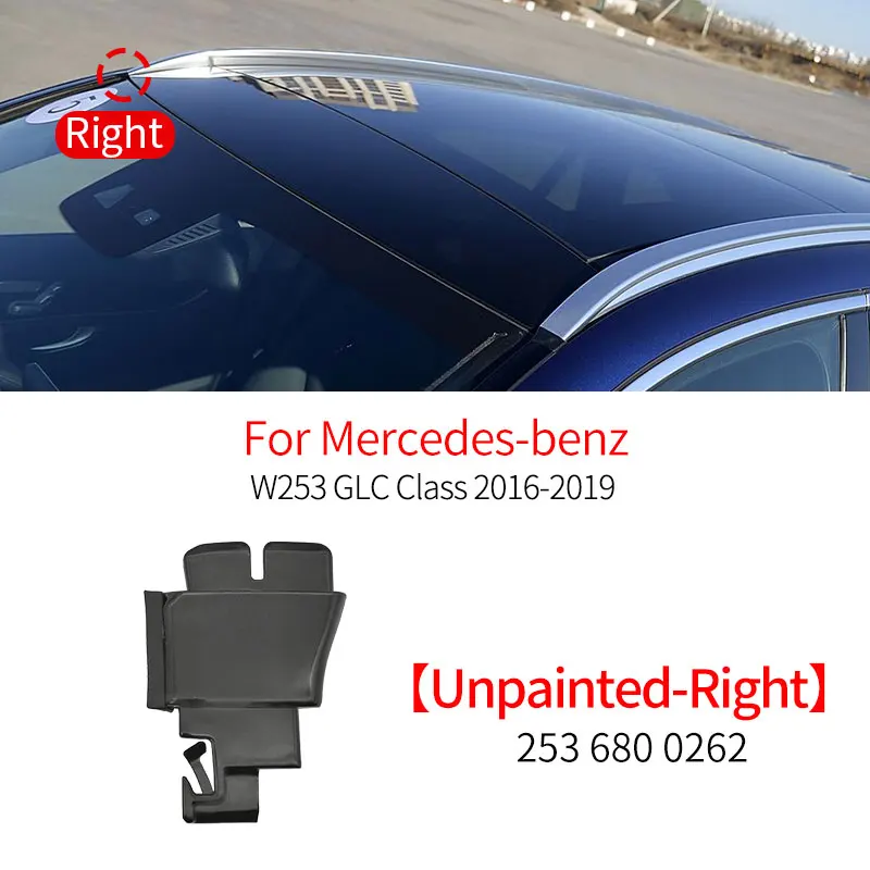 

Для Mercedes W253 Автомобильная левая и правая решетка на крышу, накладка на крышу для проточной воды, заглушка для Benz GLC Class 2016-2019 GLC300