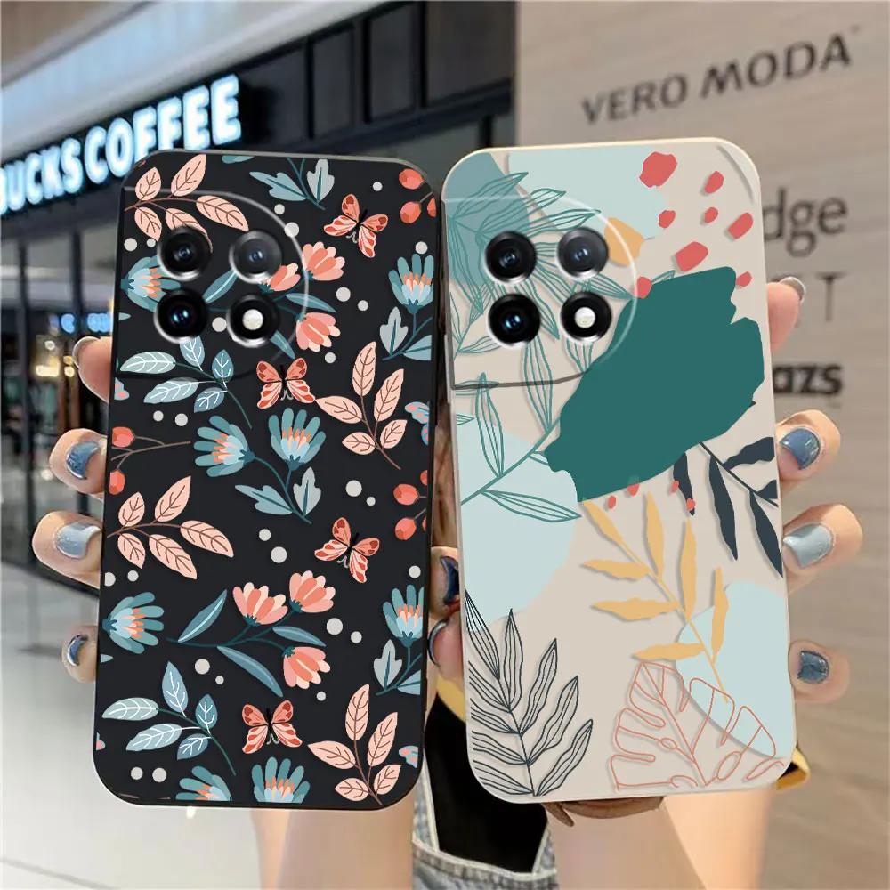 

Case For Oneplus 11 10 9 9R 9RT 8 8T 7 7T ACE 2 2V NORD CE 2 Lite Pro Colour Simple Liquid Case A Mosaic Of Colors