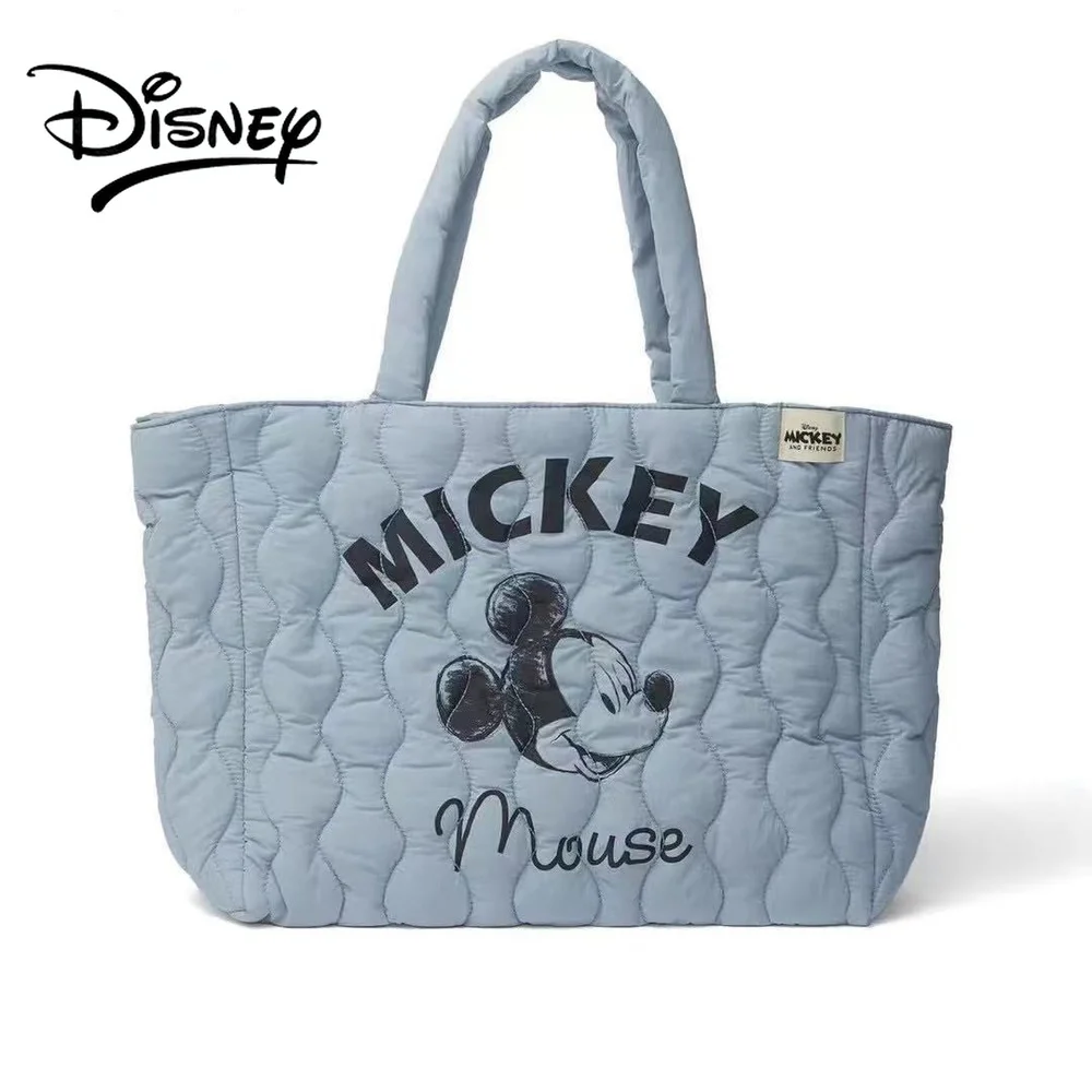 

Сумка-тоут женская для подгузников, вместительный рюкзак для мамы, органайзер на коляску, модный саквояж для ухода за ребенком, Disney, Микки