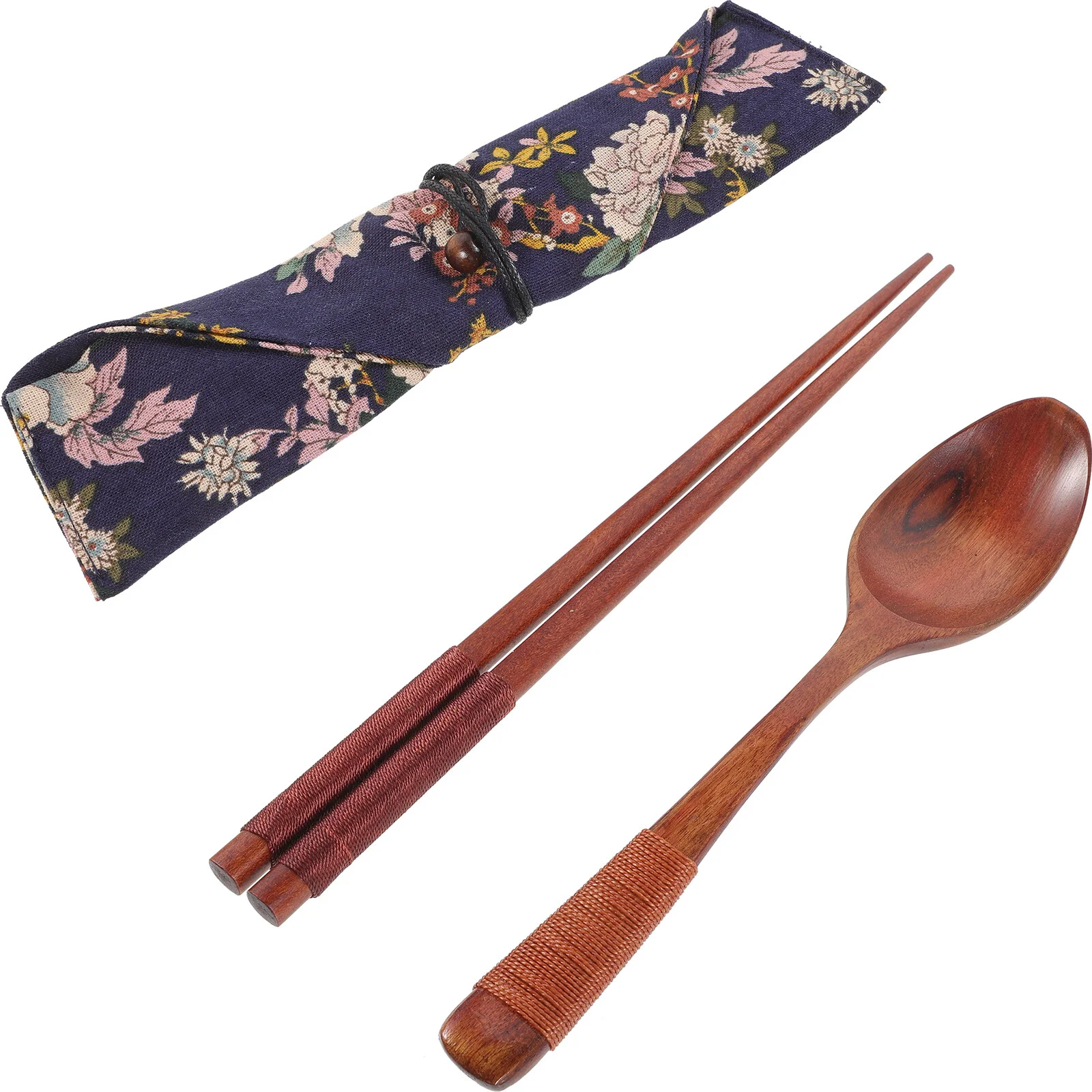 

Kitchenware Food Flatware Forks Spoons Convenient Cutlery Camping Number One Travel Tableware Cloth Picnic Portable