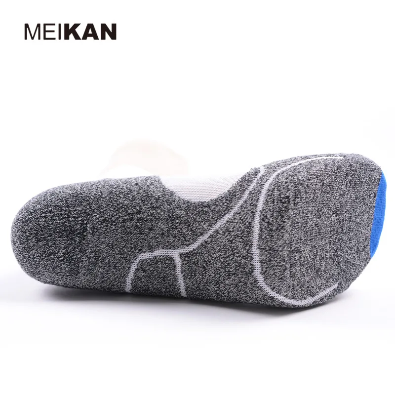 Men's Professional Outdoor Sports Socks Coolmax Running Socks Terry Sole Pressure Socks MEIKAN MK5015