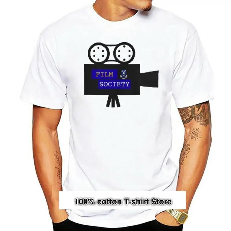 

Camiseta Unisex de manga corta con logotipo de proyector, para hombre