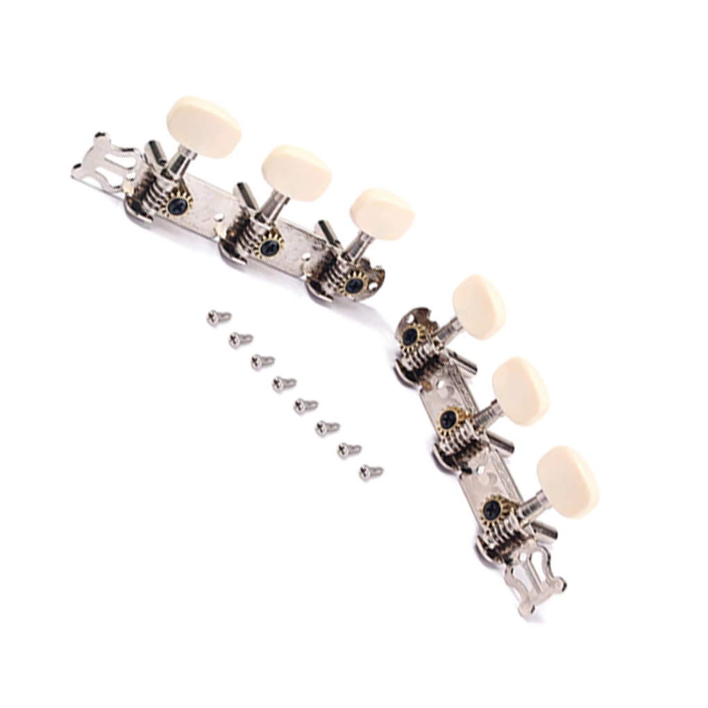 

1 Set Tuner Machine Nickel Locking String Wear-resistant Classical Accessories Adjustable Tuning Pegs Keys Folk Switch