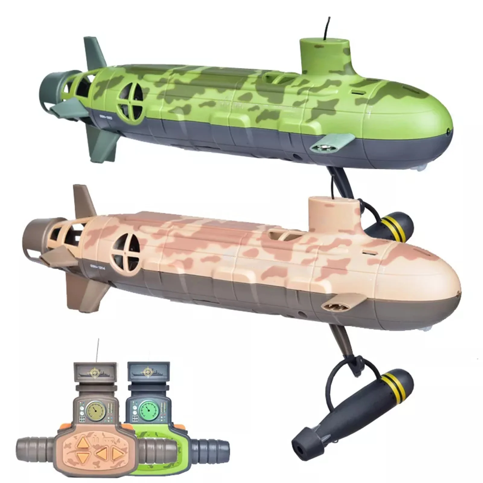 Mini Rc Submarine 0.1m/s Speed Remote Control Boat Waterproof 