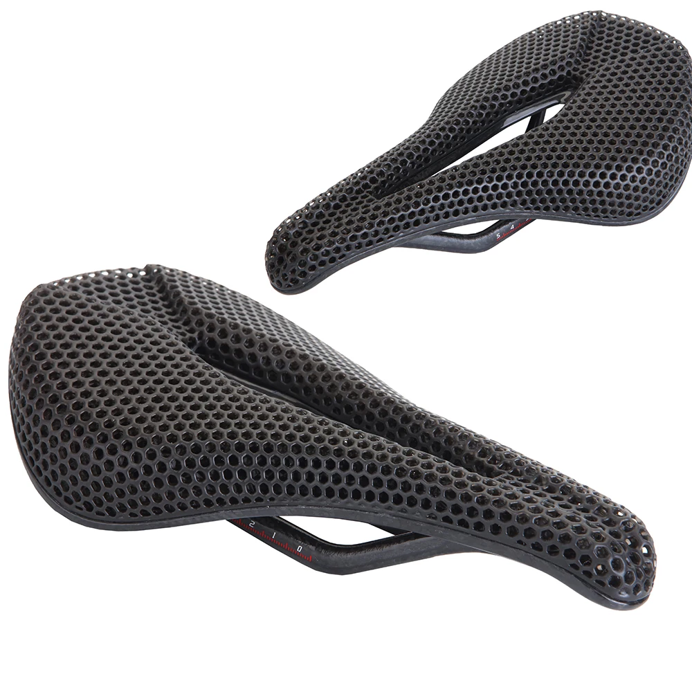 Велосипедные титановые направляющие с 3D принтом сотовое седло широкое ажурное