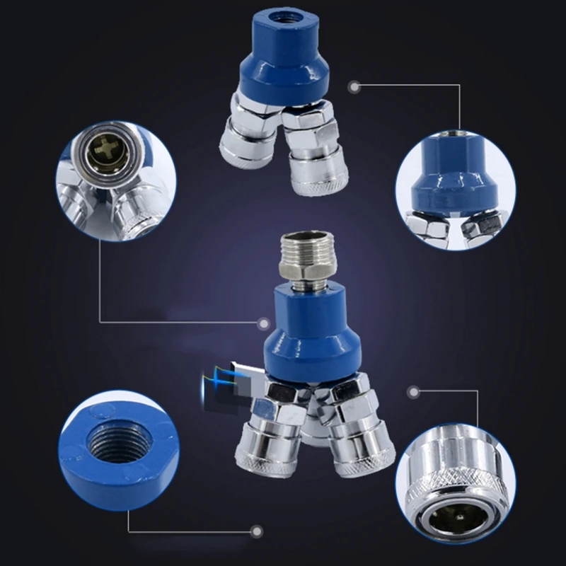 Quick  Pneumatic Fittings Air Hose Connector Easy To Use