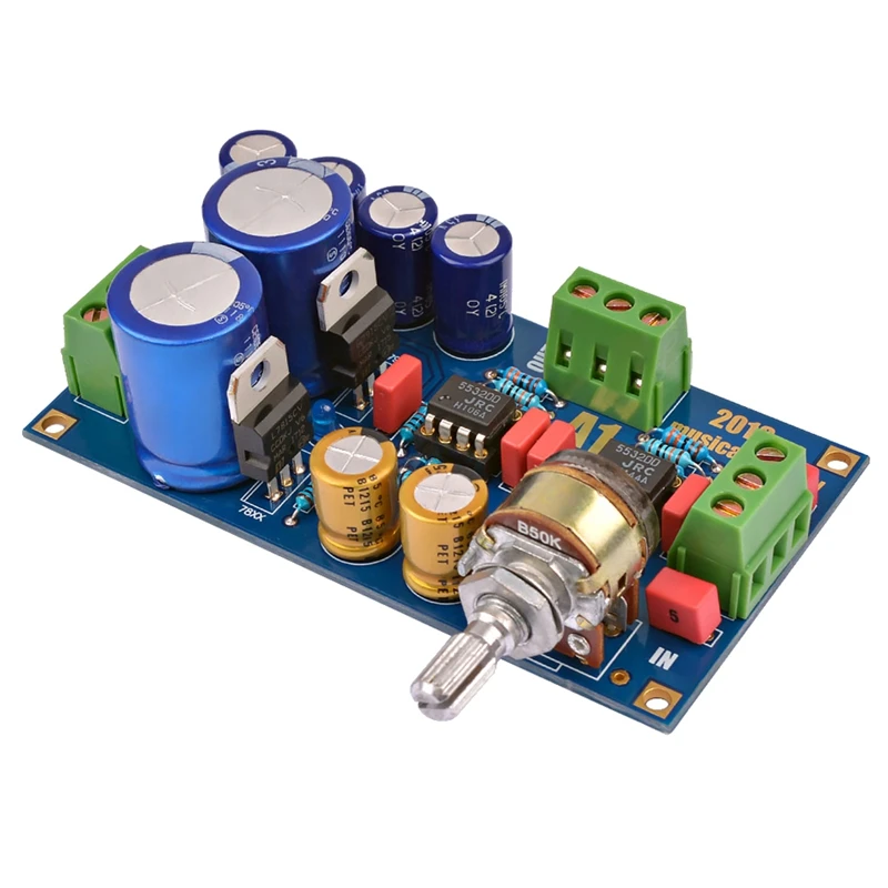 

Усилители предварительного усиления NE5532, звуковая плата, музыкальный точный предусилитель, плата управления громкостью и тоном