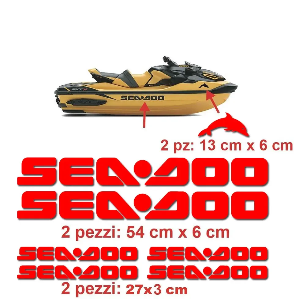 

Набор графических виниловых наклеек для водоструйной лодки SEA DOO