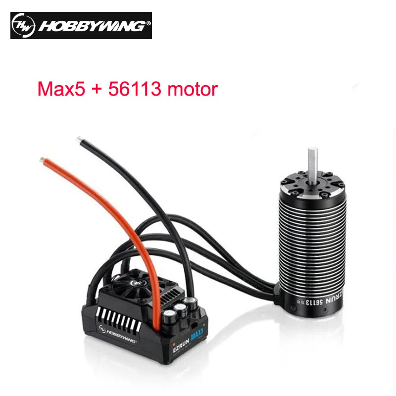 HobbyWing EzRun MAX5 V3 200A бесщеточный водонепроницаемый ESC с 56113 SL 800KV 4Polo для RC 1:5 HPI BAJACar