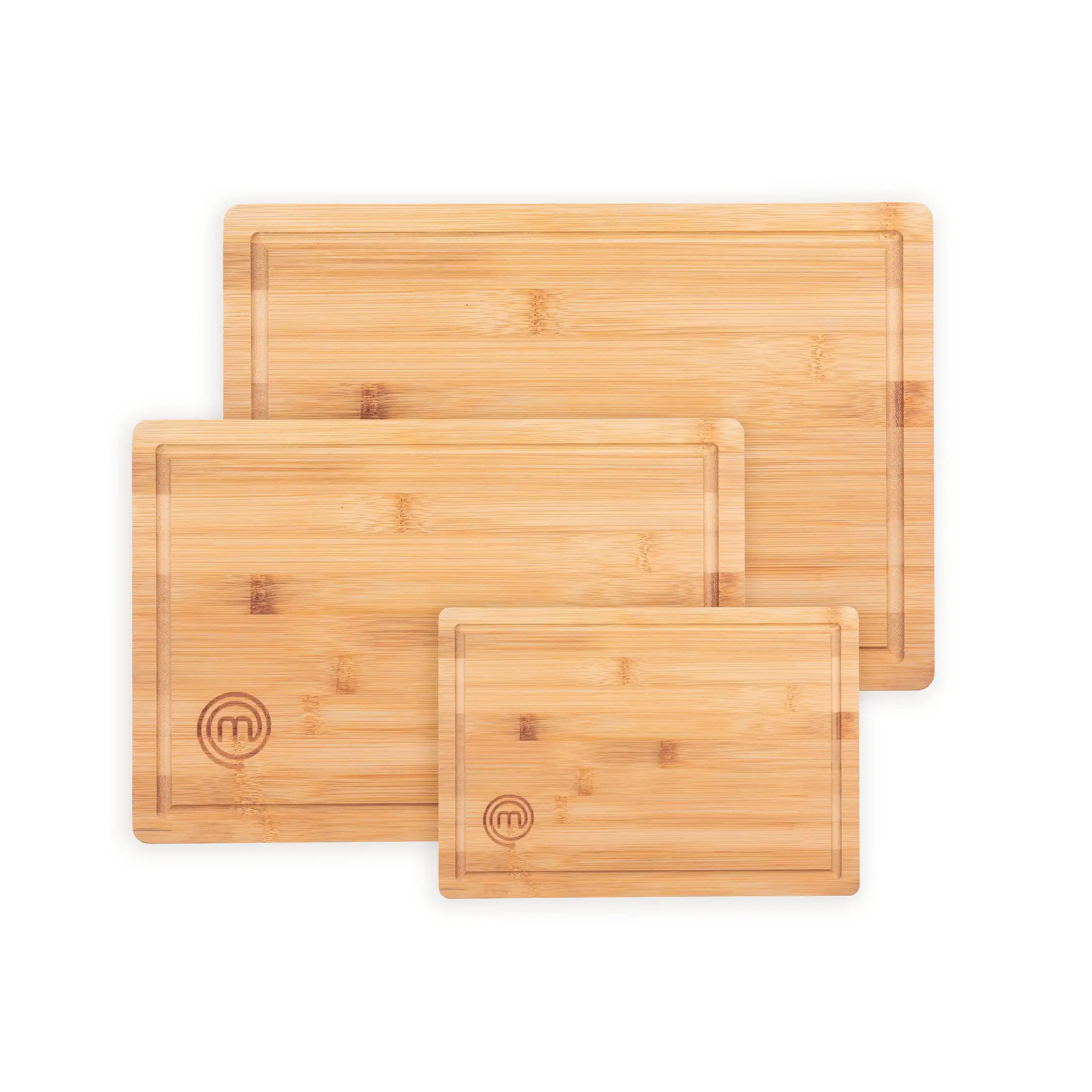 

Bamboo Cutting Board Set, Natural, Sustainable