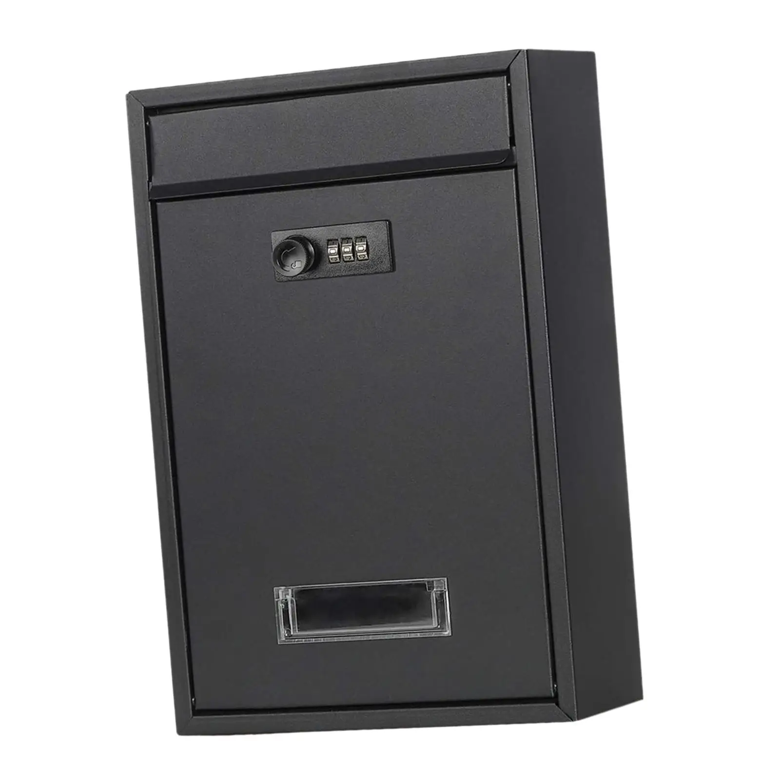 

Почтовый ящик с металлической блокировкой, крепление к стене, устойчивый к ржавчине, в стиле ретро, для офиса, входной двери, дома, для улицы