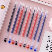 5 pcsset polish rod signature pen carbon pen gel pen syringe pen water based paint pen black syringe student stationery