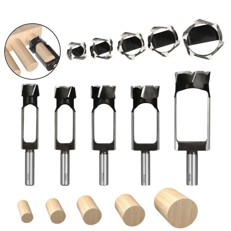 Сверло Коническое для деревообработки насадка 13 мм хвостовик 8-40 мебели |