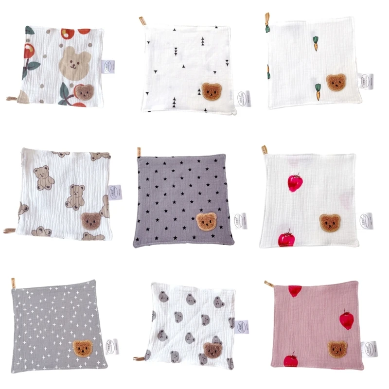 

Детская мочалка с милым рисунком, хлопковые детские полотенца-мочалка мягкая на чувствительном 69HE