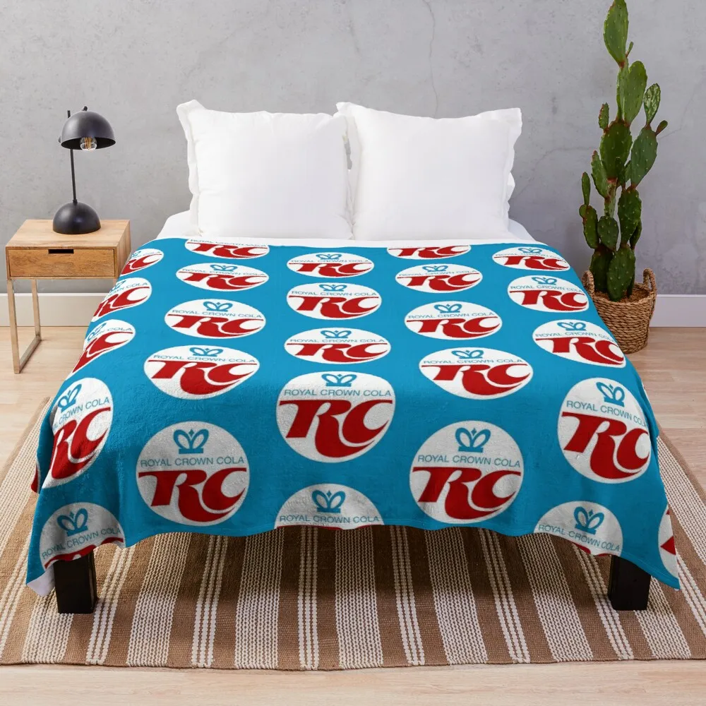 

RC Cola Throw Blanket brand blankets