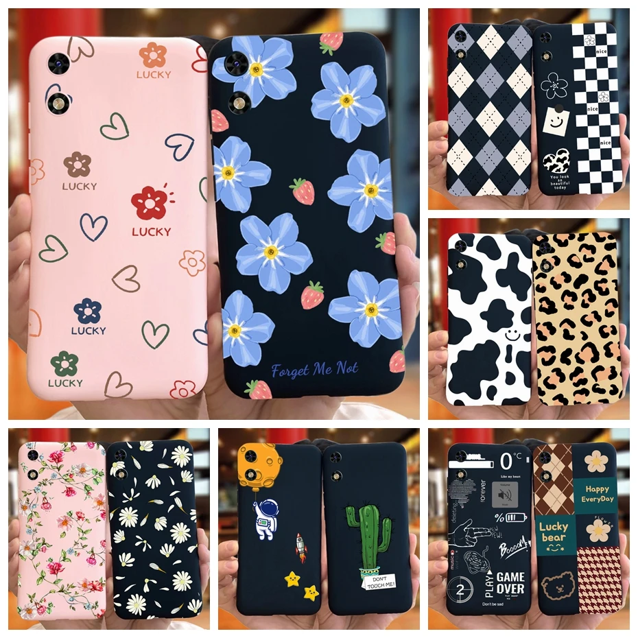 Мягкие силиконовые чехлы для Itel A23 Pro Lovely Love-Heart Flower Jelly чехол для телефона для ITEL A23pro L5006C