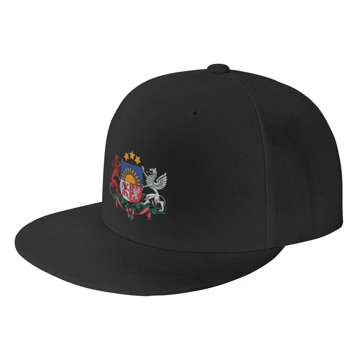 

Fashion Coat Of Arms Of Latvia Hip Hop Baseball Cap for Men Women Personalized Snapback Adult Dad Hat Spring