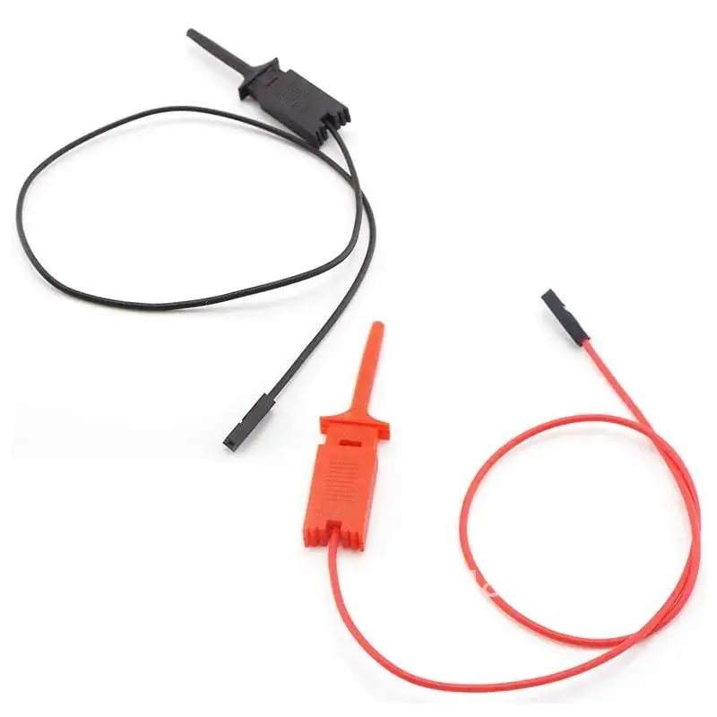 Логический анализатор тестовый крючок зажим мужской и женский кабельный провод